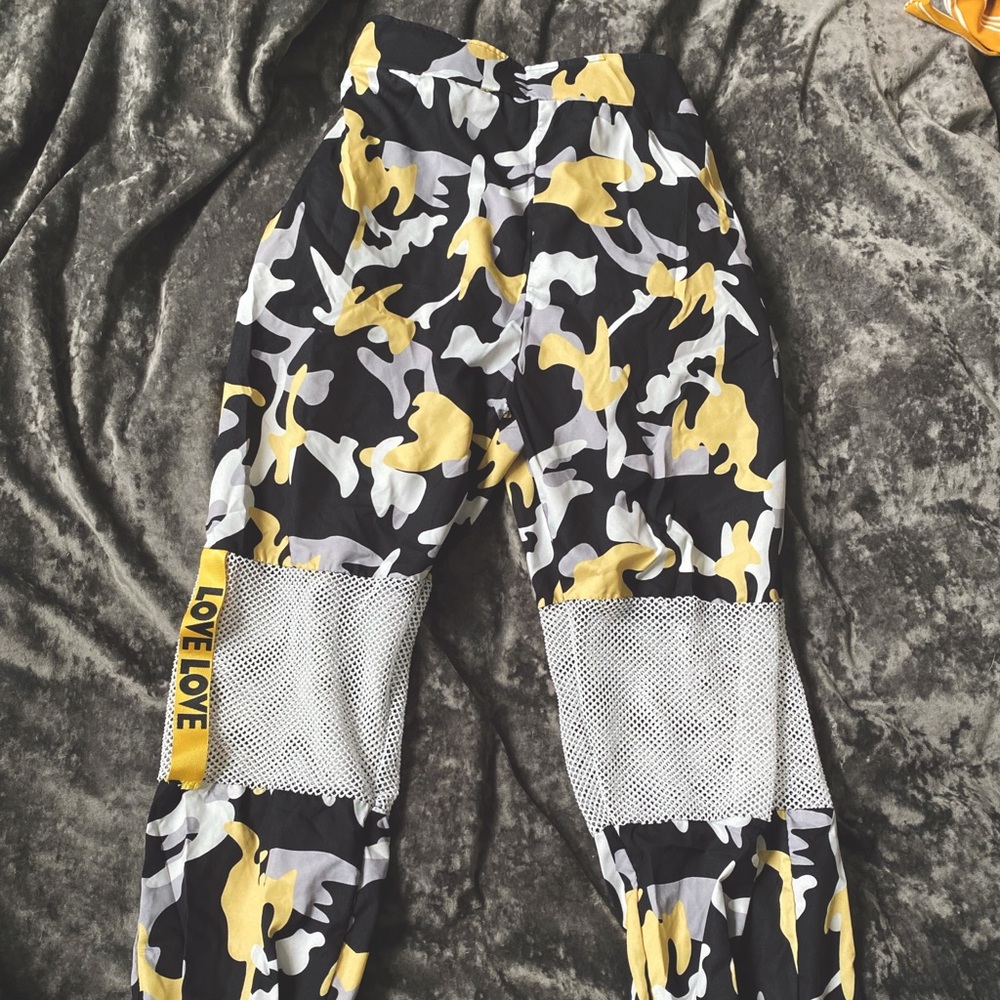 Camo / Mesh Joggers